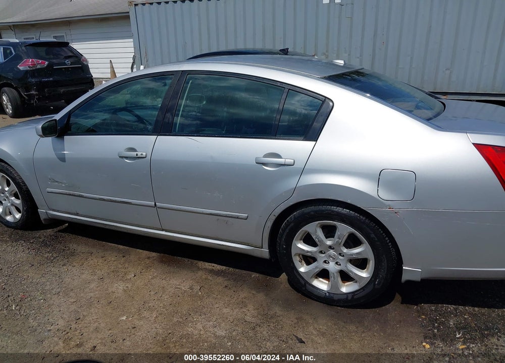 2008 NISSAN MAXIMA 3.5 SL VIN: 1N4BA41E08C814110