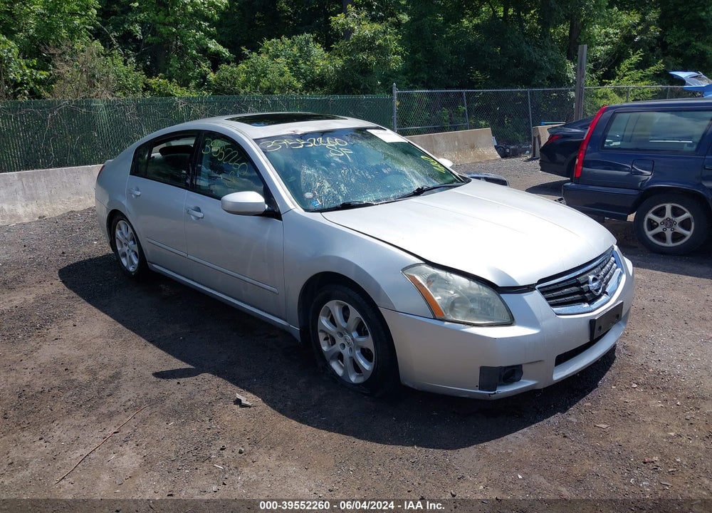2008 NISSAN MAXIMA 3.5 SL VIN: 1N4BA41E08C814110