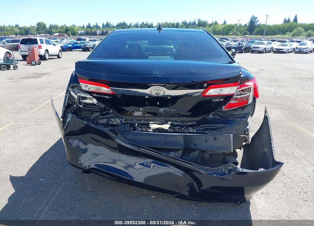 2012 TOYOTA CAMRY XLE V6 VIN: 4T1BK1FK0CU510956