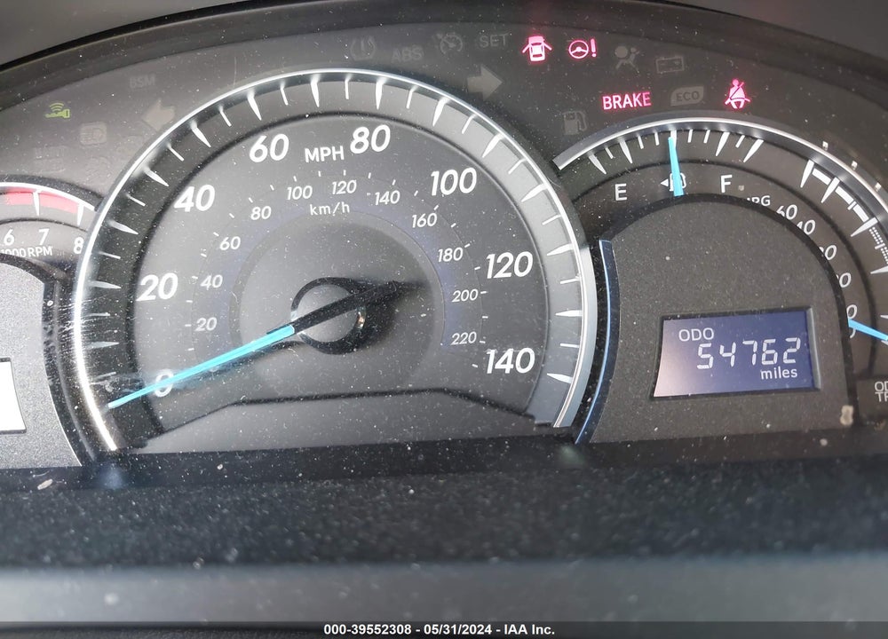 2012 TOYOTA CAMRY XLE V6 VIN: 4T1BK1FK0CU510956