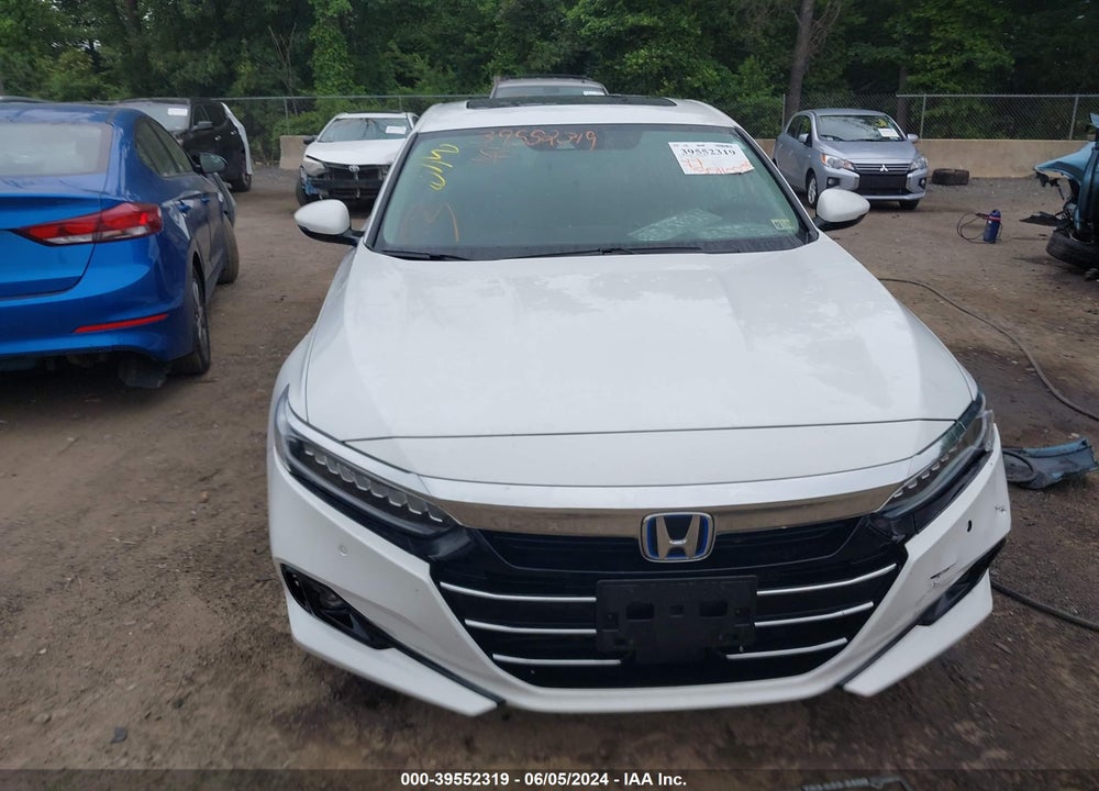 2021 HONDA ACCORD HYBRID EX-L VIN: 1HGCV3F58MA021313