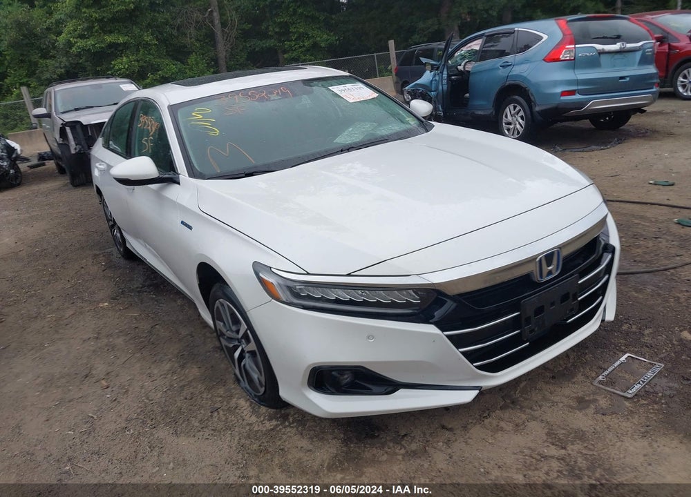 2021 HONDA ACCORD HYBRID EX-L VIN: 1HGCV3F58MA021313