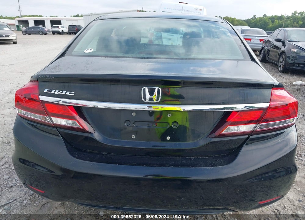 2013 HONDA CIVIC LX VIN: 2HGFB2F58DH566185