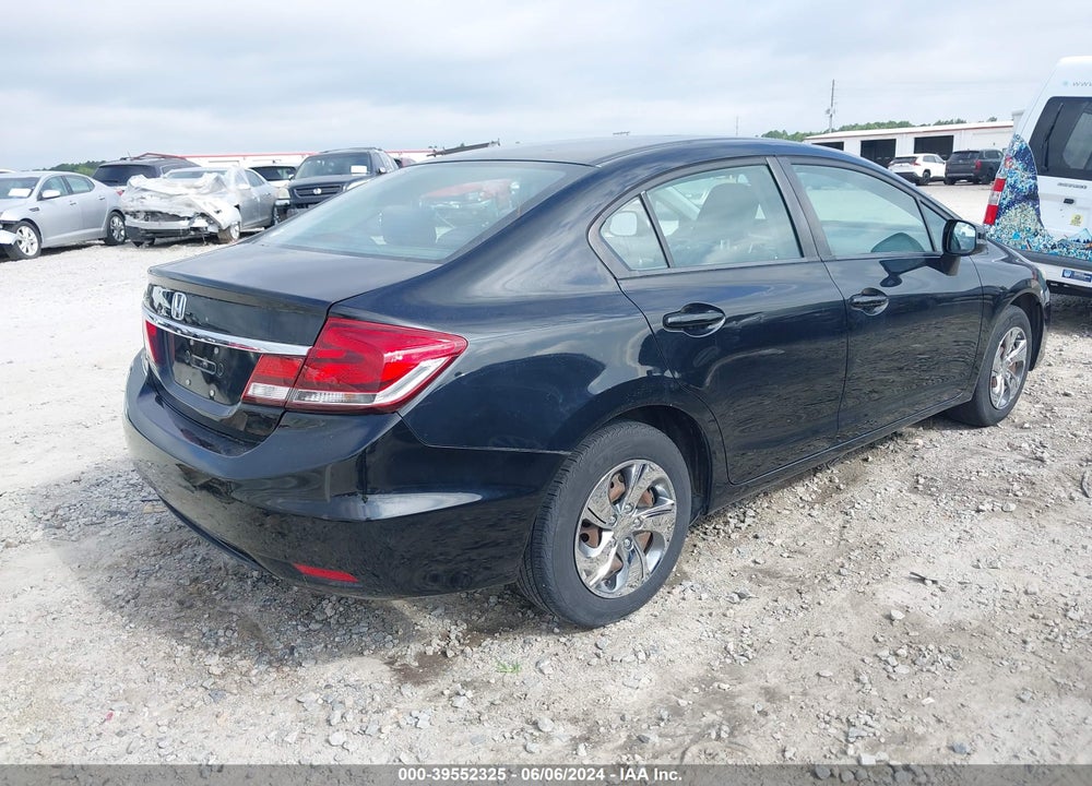 2013 HONDA CIVIC LX VIN: 2HGFB2F58DH566185