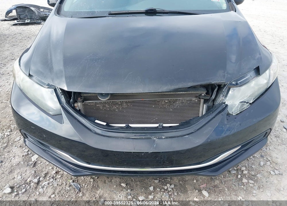 2013 HONDA CIVIC LX VIN: 2HGFB2F58DH566185
