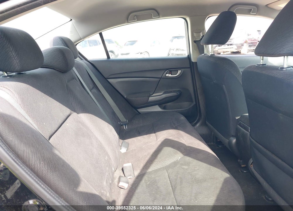 2013 HONDA CIVIC LX VIN: 2HGFB2F58DH566185