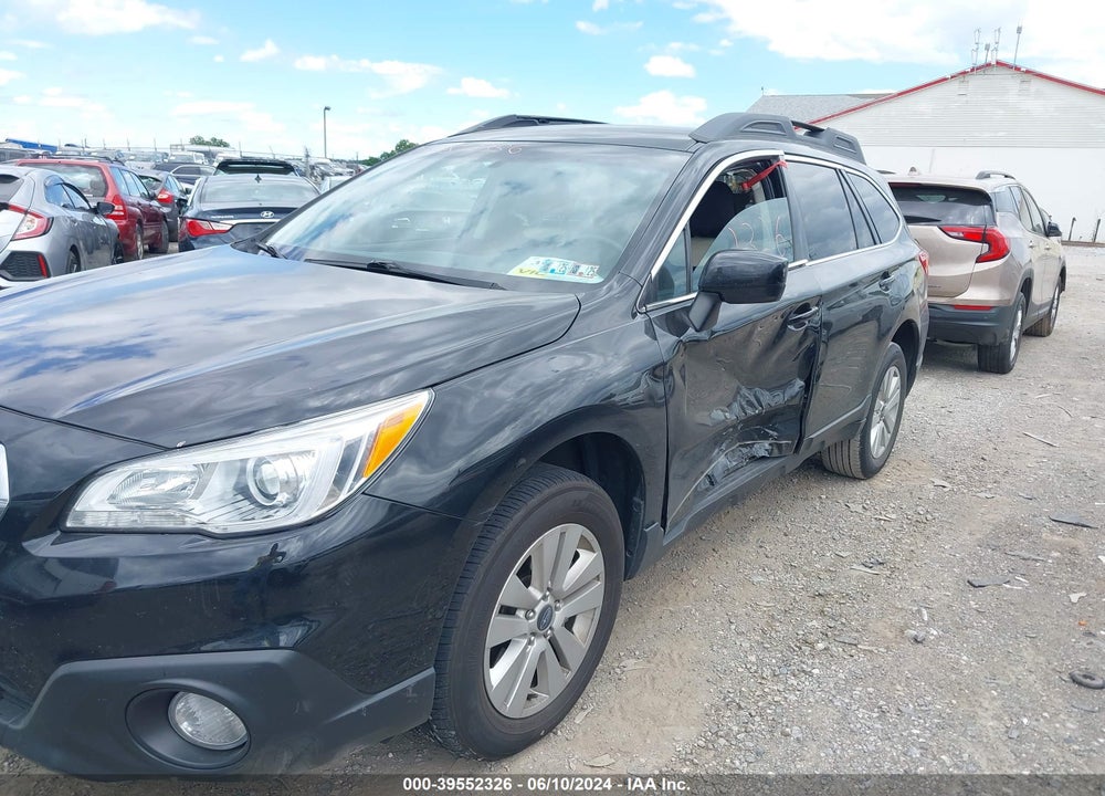 2017 SUBARU OUTBACK 2.5I PREMIUM VIN: 4S4BSACC9H3432073