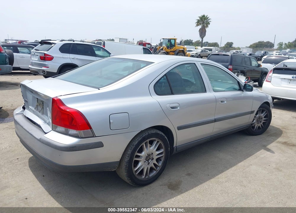 2004 VOLVO S60 2.5T VIN: YV1RS59V742414684
