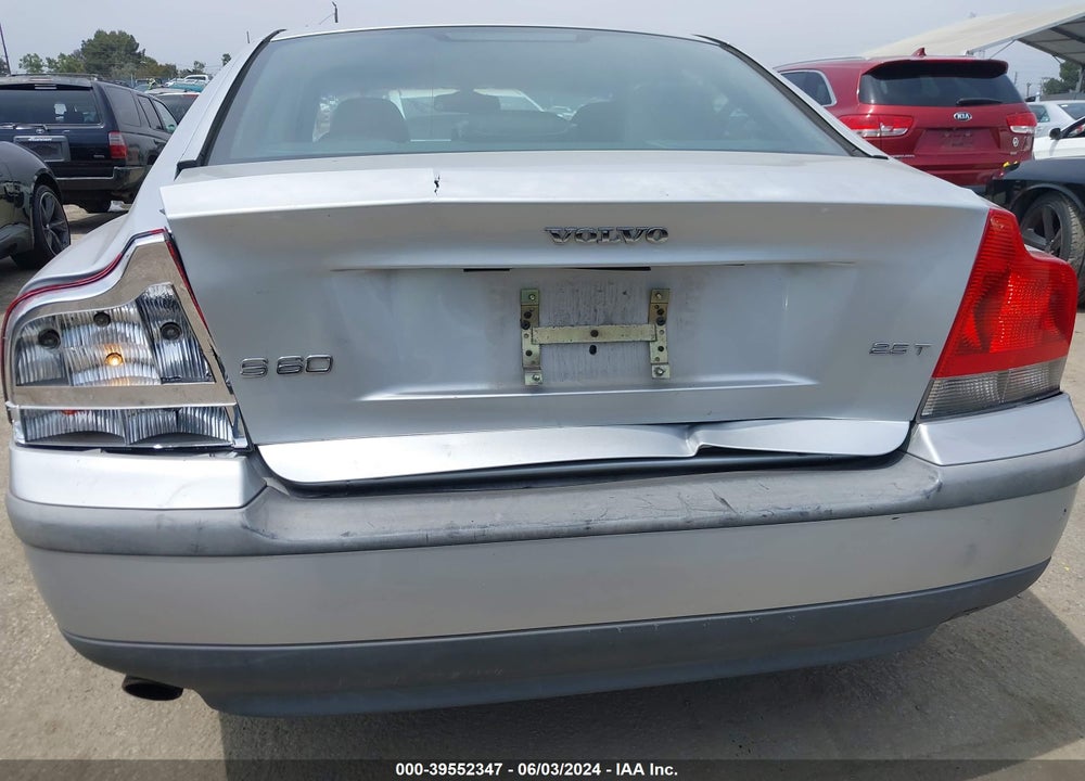 2004 VOLVO S60 2.5T VIN: YV1RS59V742414684
