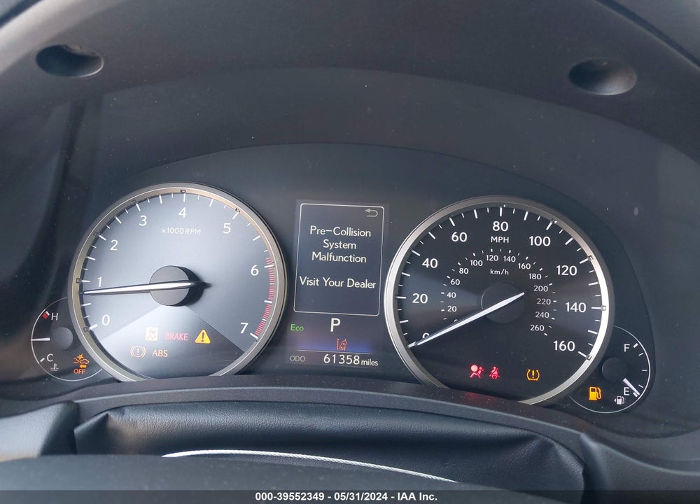 2019 LEXUS NX 300 VIN: JTJYARBZ3K2156490