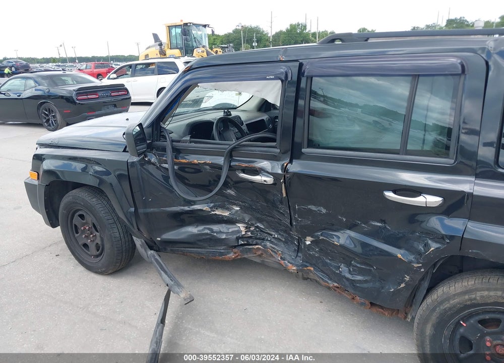 2010 JEEP PATRIOT SPORT VIN: 1J4NF2GB3AD649755
