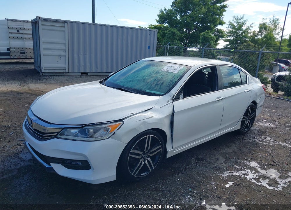 2016 HONDA ACCORD SPORT VIN: 1HGCR2F57GA182108