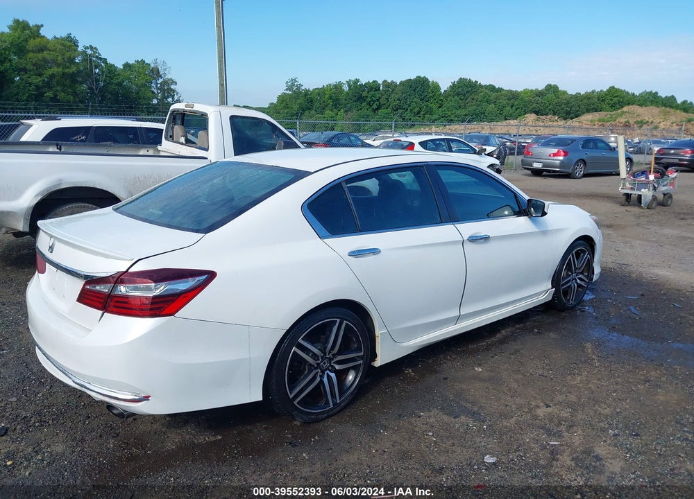 2016 HONDA ACCORD SPORT VIN: 1HGCR2F57GA182108