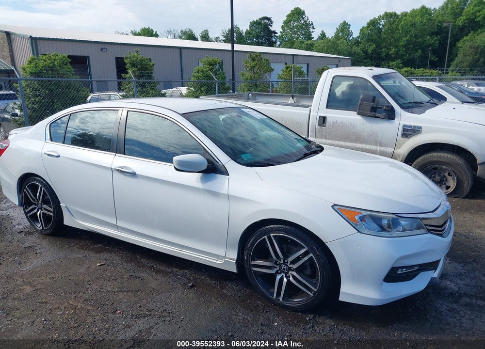 2016 HONDA ACCORD SPORT VIN: 1HGCR2F57GA182108