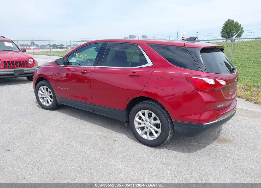 2020 CHEVROLET EQUINOX FWD LT 1.5L TURBO VIN: 3GNAXKEV6LS571996