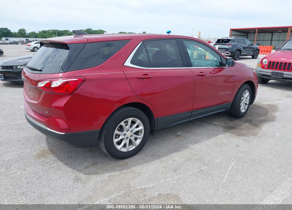 2020 CHEVROLET EQUINOX FWD LT 1.5L TURBO VIN: 3GNAXKEV6LS571996