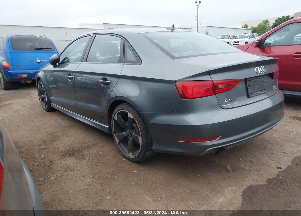 2016 AUDI A3 2.0T PREMIUM VIN: WAUB8GFF6G1051882