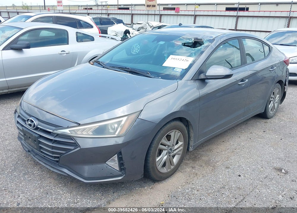 2020 HYUNDAI ELANTRA SEL VIN: 5NPD84LF1LH524525
