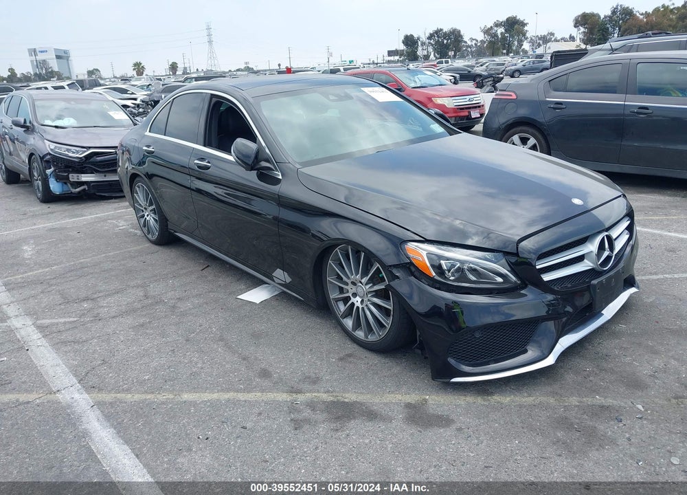 2016 MERCEDES-BENZ C 300 LUXURY/SPORT VIN: 55SWF4JB3GU150212