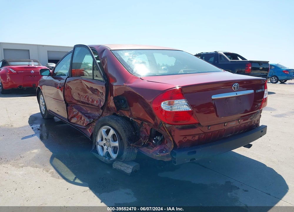 2003 TOYOTA CAMRY VIN: 4T1BE32KX3U143718