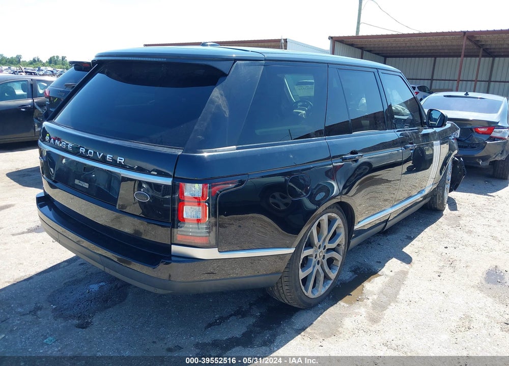 2014 LAND ROVER RANGE ROVER 5.0L V8 SUPERCHARGED/5.0L V8 SUPERCHARGED EBONY EDITION VIN: SALGS2TF8EA186546