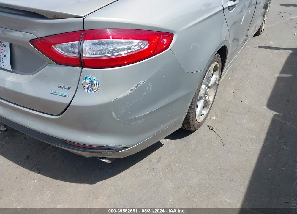 2016 FORD FUSION SE VIN: 3FA6P0HD0GR148680