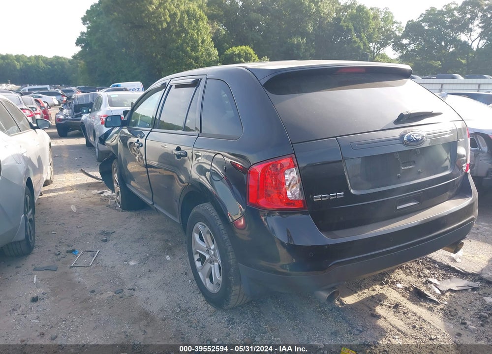 2013 FORD EDGE SEL VIN: 2FMDK4JC5DBC57649