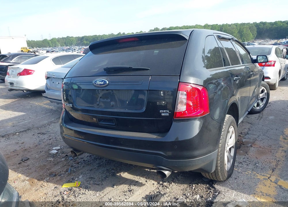 2013 FORD EDGE SEL VIN: 2FMDK4JC5DBC57649