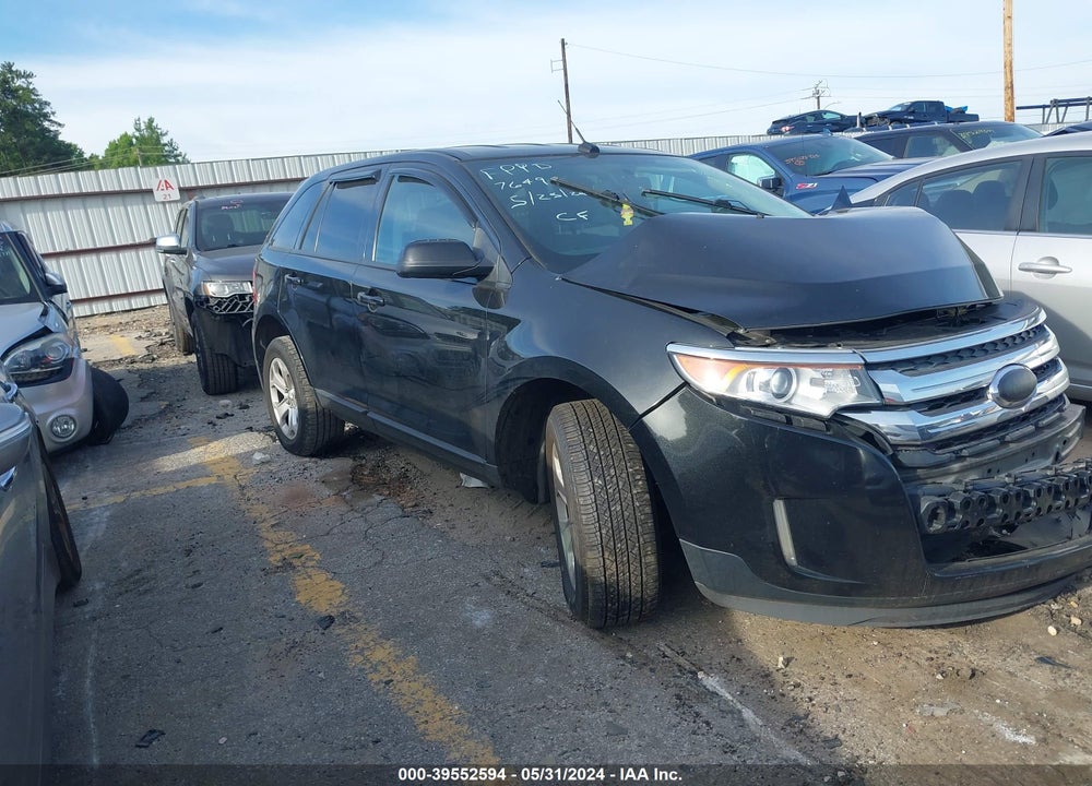 2013 FORD EDGE SEL VIN: 2FMDK4JC5DBC57649