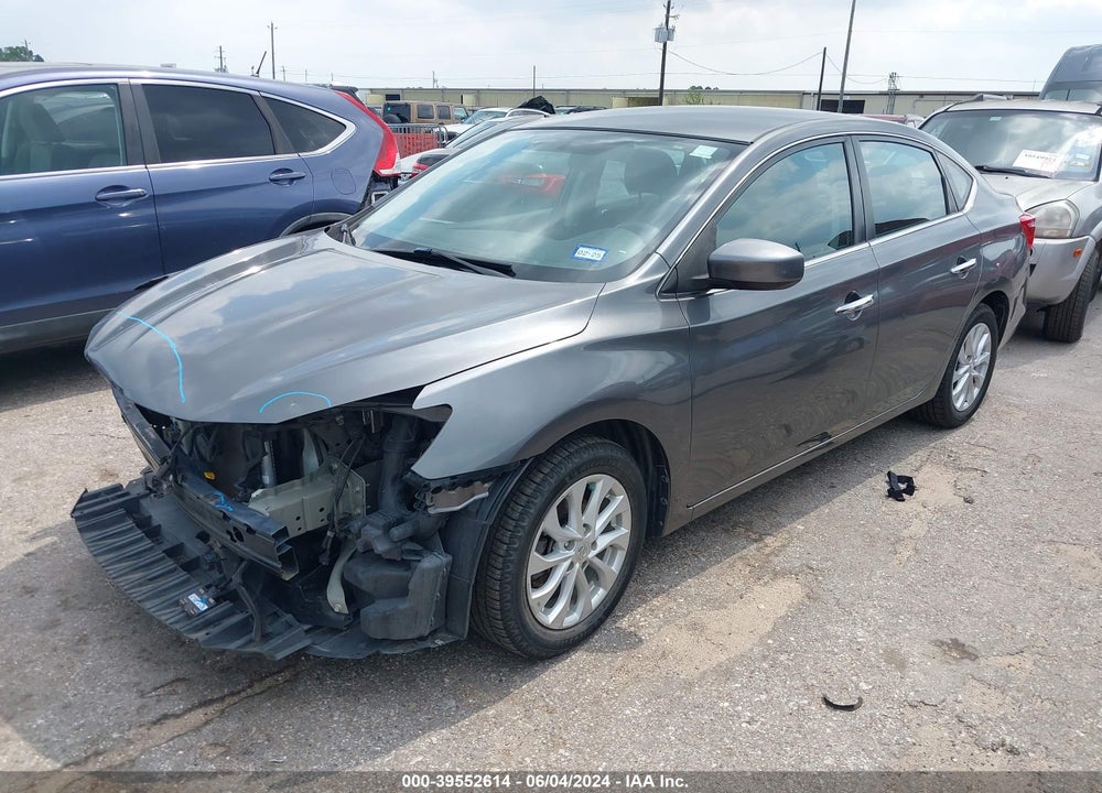 2018 NISSAN SENTRA SV VIN: 3N1AB7AP8JY343202