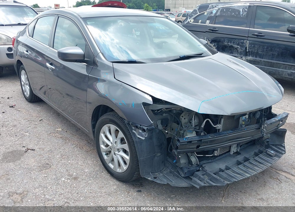 2018 NISSAN SENTRA SV VIN: 3N1AB7AP8JY343202