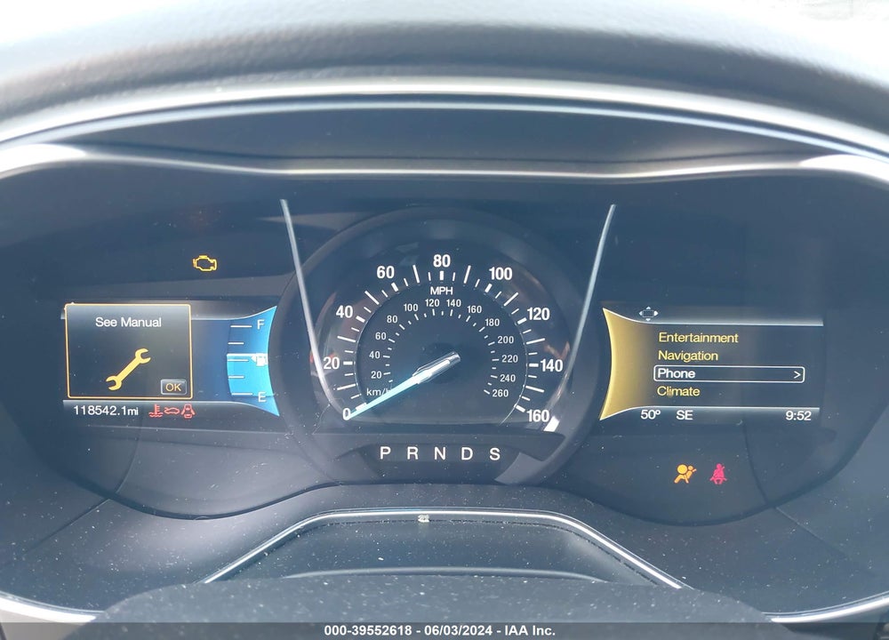 2016 FORD FUSION SE VIN: 1FA6P0HD1G5124469