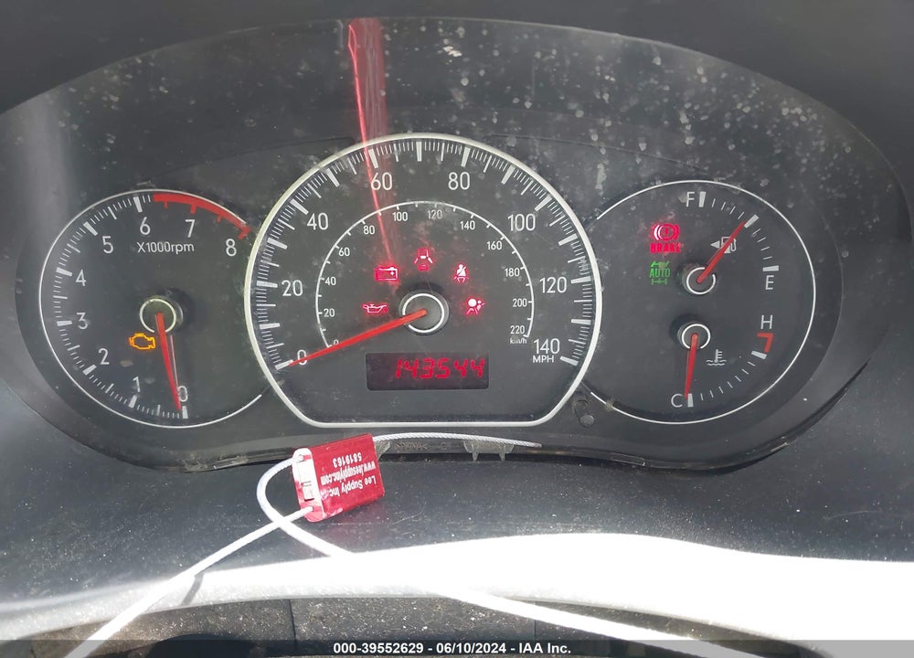 2009 SUZUKI SX4 TOURING VIN: JS2YB417096200229