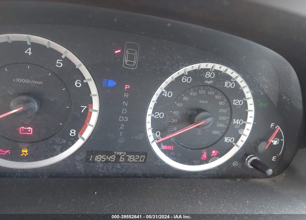 2012 HONDA ACCORD 2.4 LX VIN: 1HGCP2F33CA232579