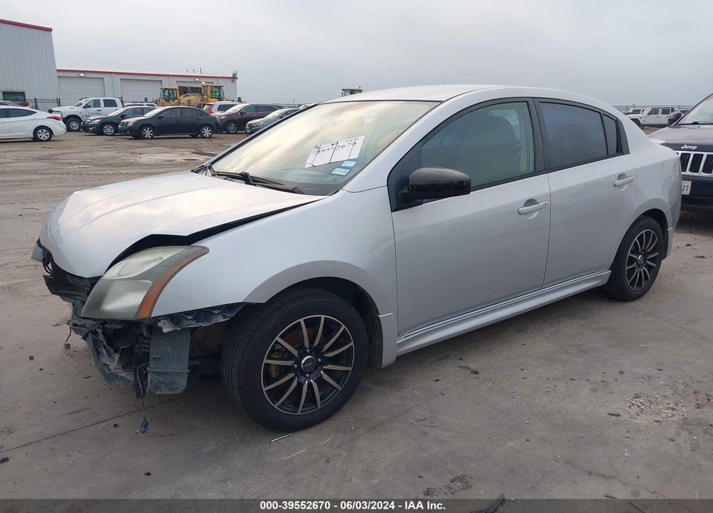 2012 NISSAN SENTRA 2.0 SR VIN: 3N1AB6AP5CL627039