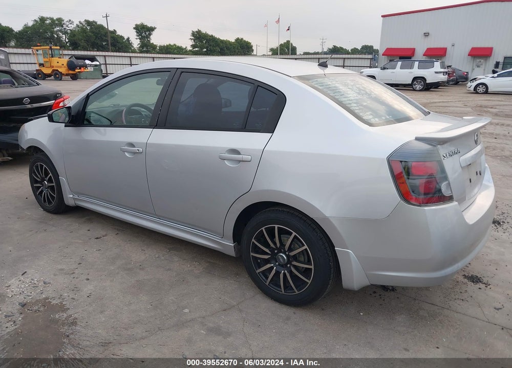 2012 NISSAN SENTRA 2.0 SR VIN: 3N1AB6AP5CL627039