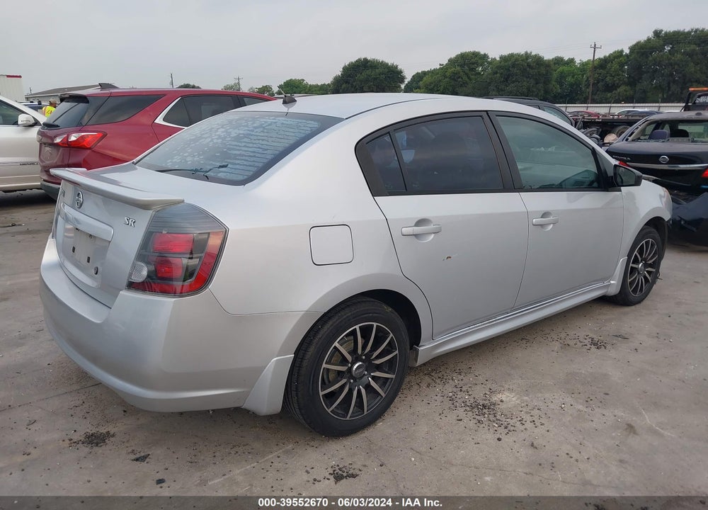 2012 NISSAN SENTRA 2.0 SR VIN: 3N1AB6AP5CL627039