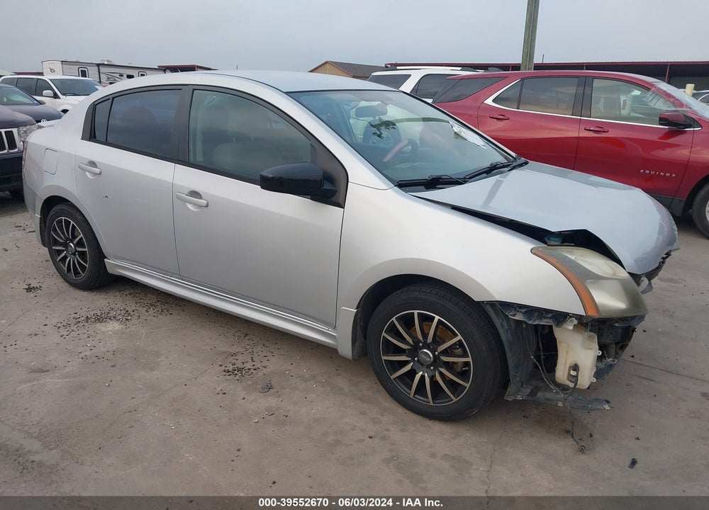 2012 NISSAN SENTRA 2.0 SR VIN: 3N1AB6AP5CL627039