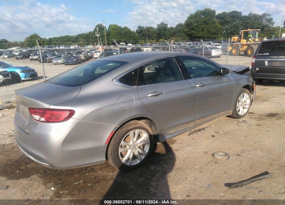 2017 CHRYSLER 200 LIMITED VIN: 1C3CCCAB3HN512344