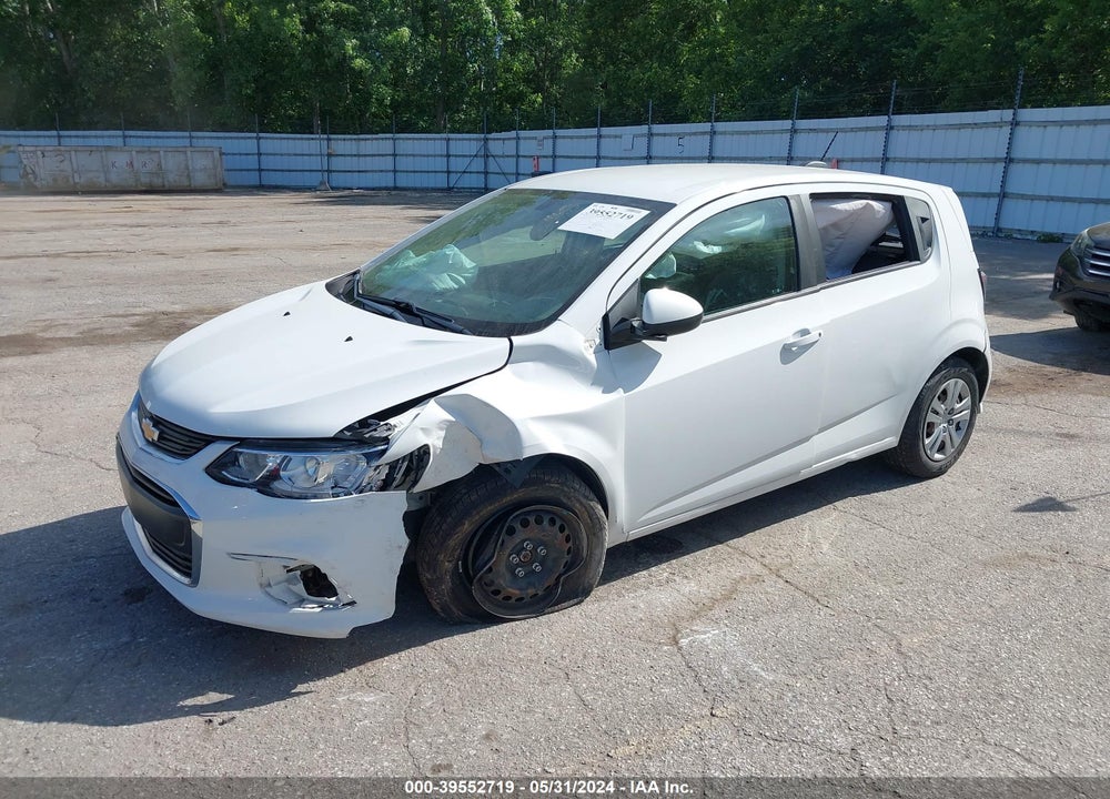 2017 CHEVROLET SONIC LT AUTO VIN: 1G1JG6SH4H4157193