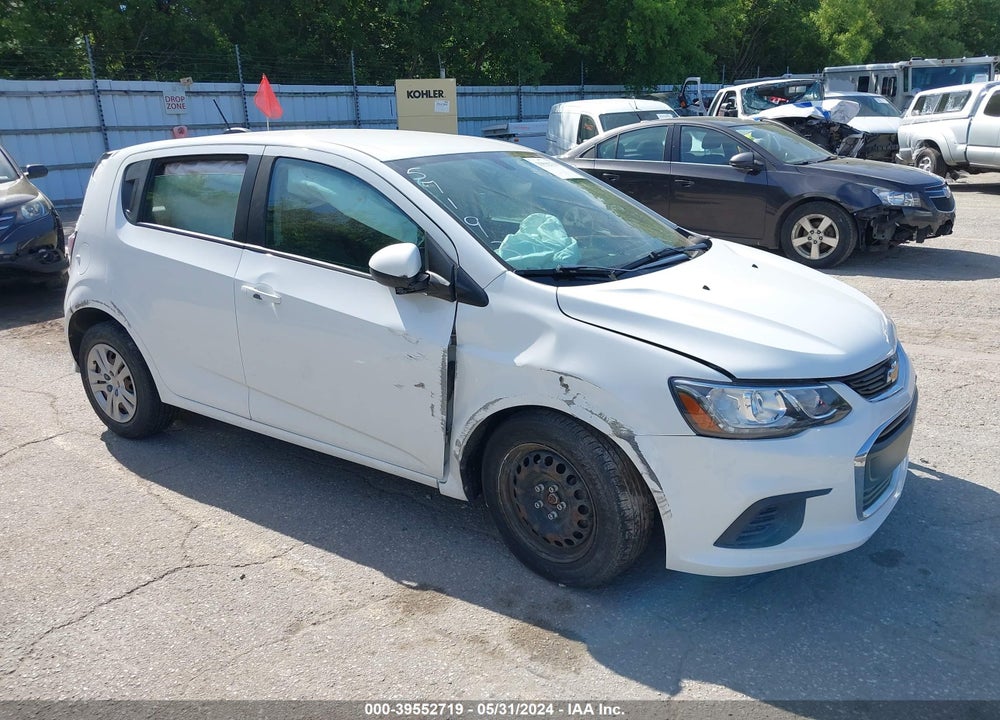 2017 CHEVROLET SONIC LT AUTO VIN: 1G1JG6SH4H4157193