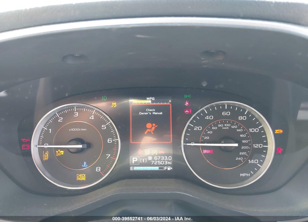 2020 SUBARU CROSSTREK LIMITED VIN: JF2GTANC6LH259579