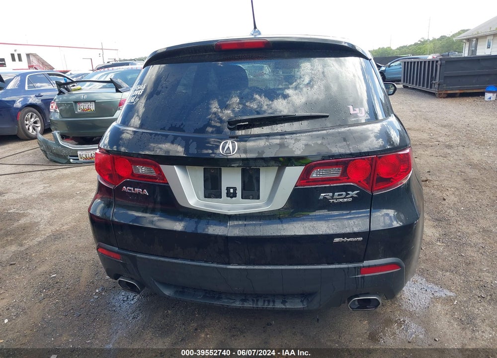 2010 ACURA RDX VIN: 5J8TB1H22AA008035
