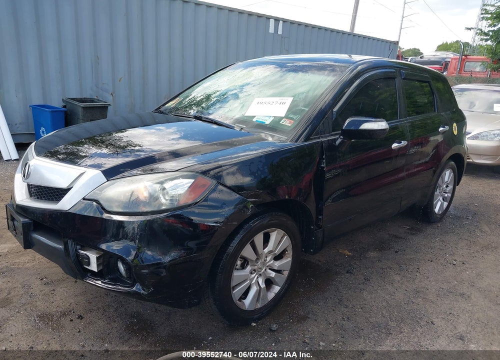 2010 ACURA RDX VIN: 5J8TB1H22AA008035