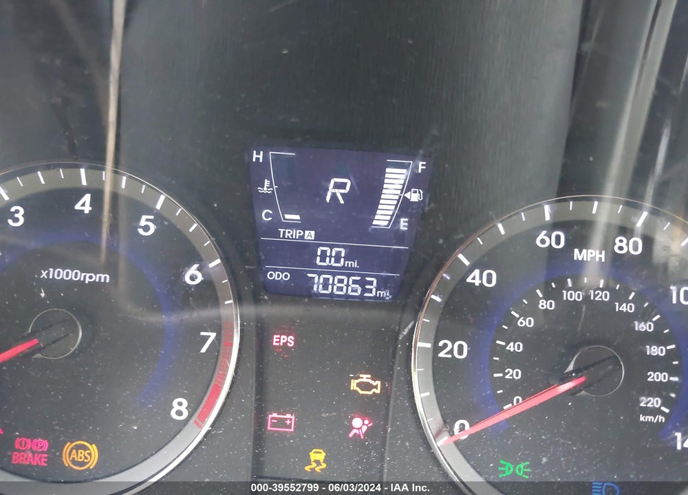 2013 HYUNDAI ACCENT GS VIN: KMHCT5AE1DU114109