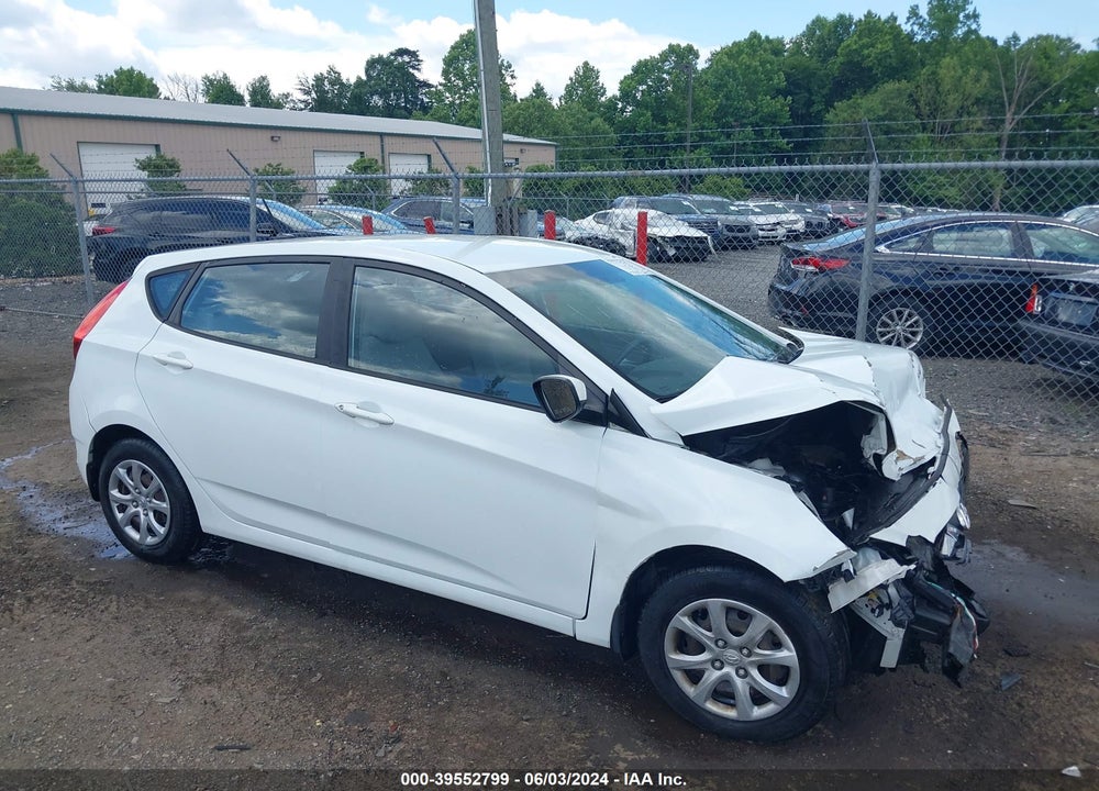 2013 HYUNDAI ACCENT GS VIN: KMHCT5AE1DU114109