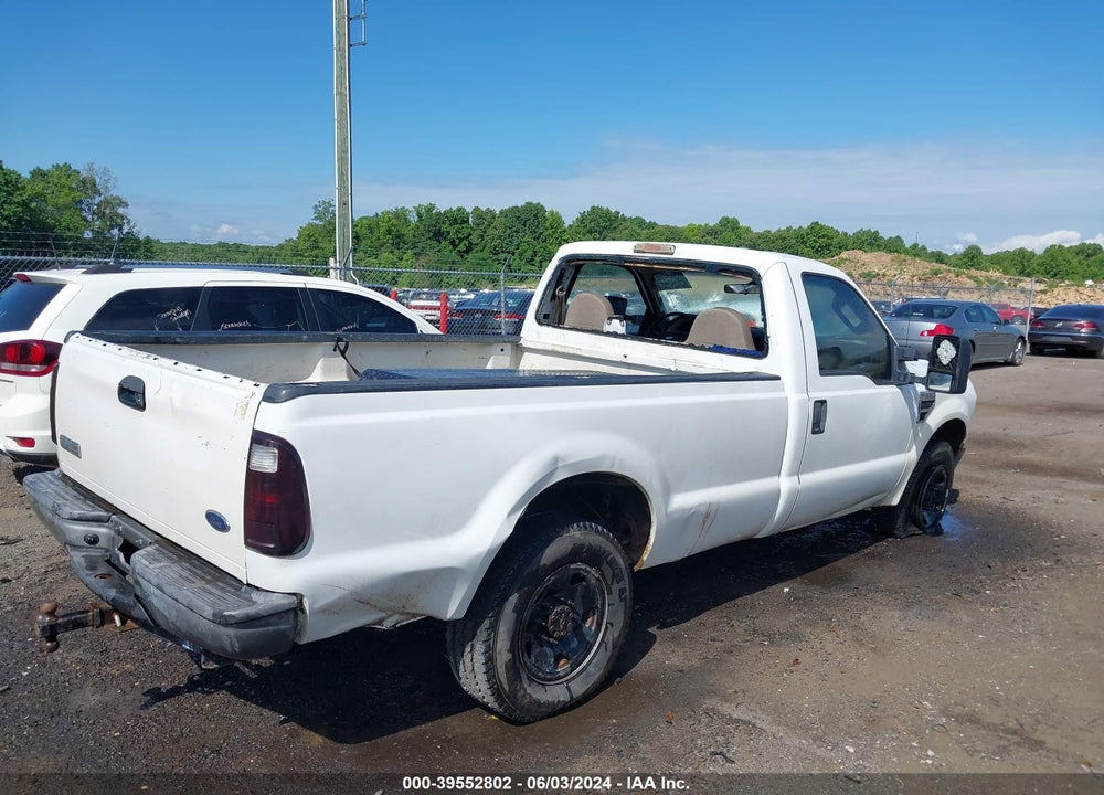 2008 FORD F-250 XL/XLT VIN: 1FTNF20558ED32915