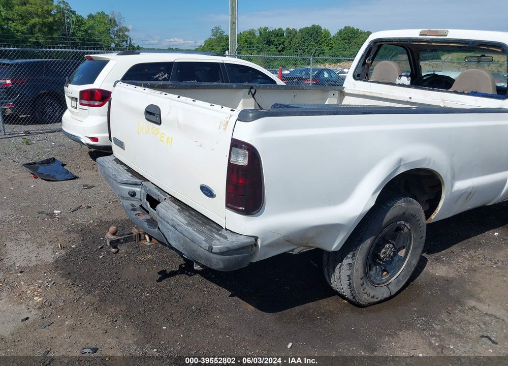 2008 FORD F-250 XL/XLT VIN: 1FTNF20558ED32915