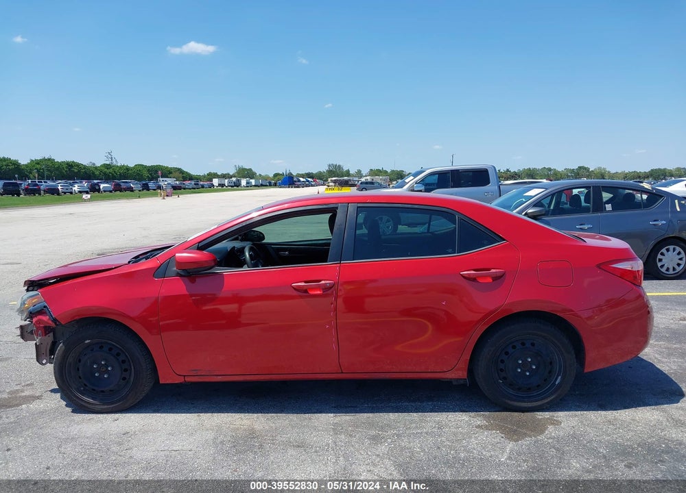2017 TOYOTA COROLLA LE VIN: 5YFBURHE5HP718162