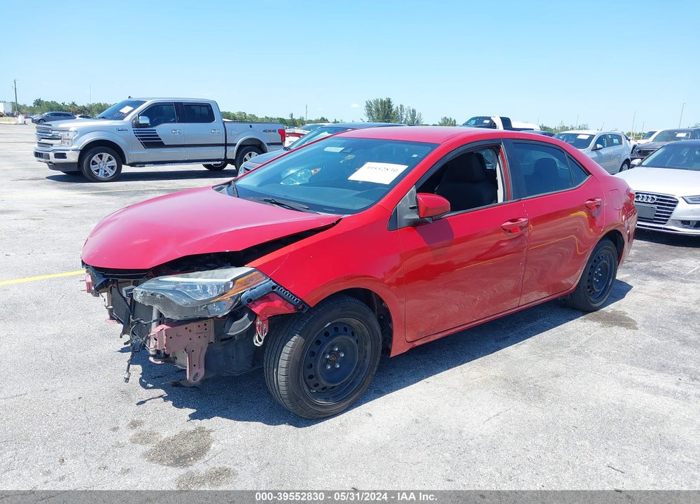 2017 TOYOTA COROLLA LE VIN: 5YFBURHE5HP718162